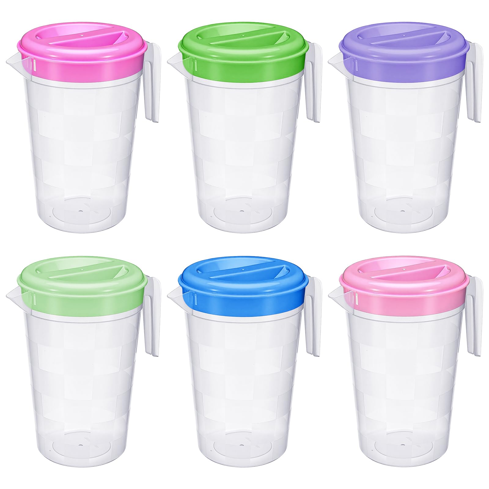 Jarra Honeydak 2L verde con tapa, ideal para bebidas frías.