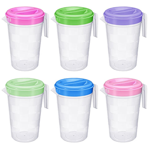 Jarra Honeydak 2L verde con tapa, ideal para bebidas frías.
