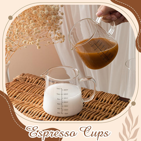 Juego Honeydak de dos tazas espresso 12 oz para uso diario