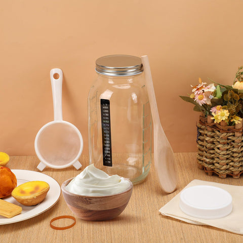 Honeydak kit gasa para filtrado suave y yogur casero