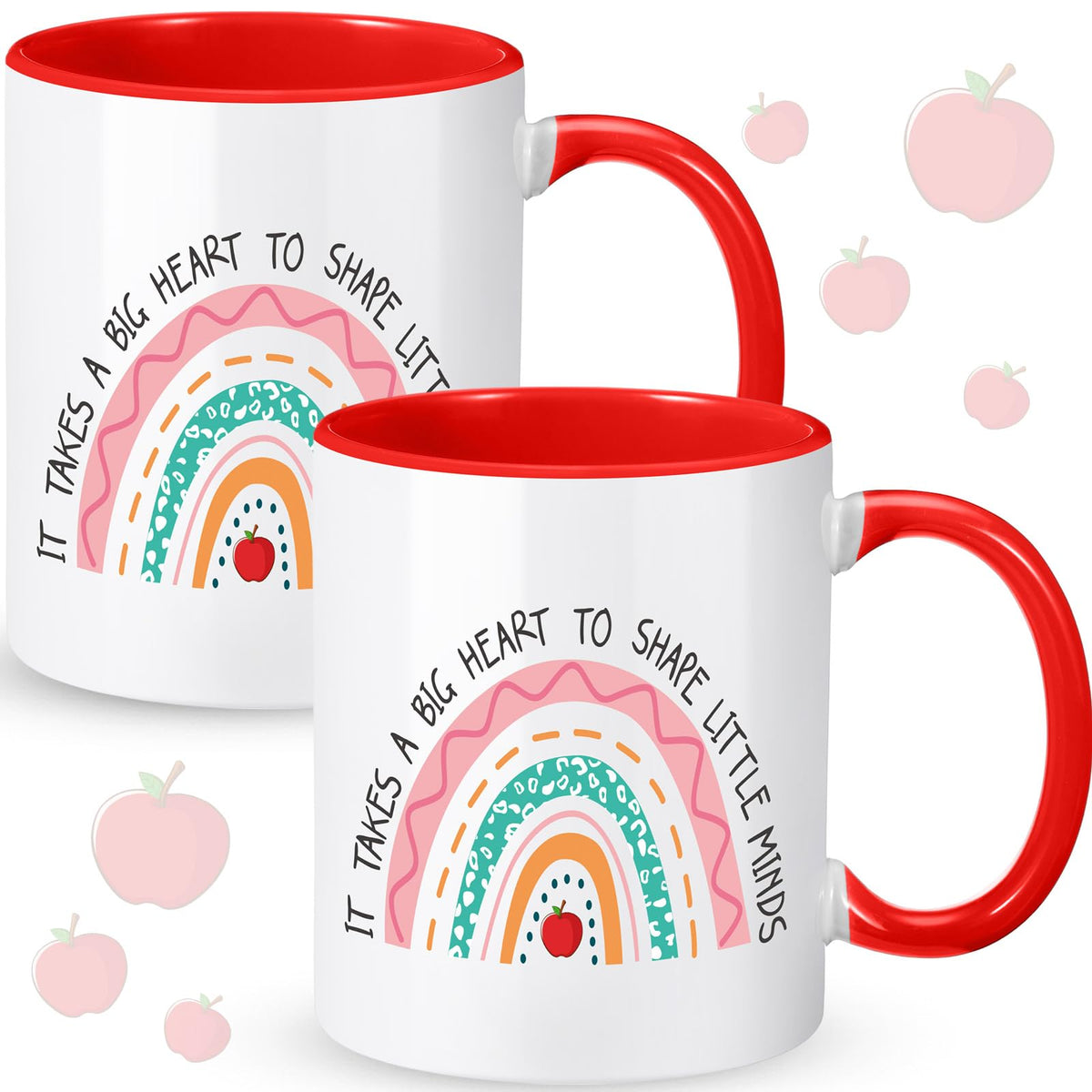 Taza Honeydak para profesor, set de 2, ideal para agradecer