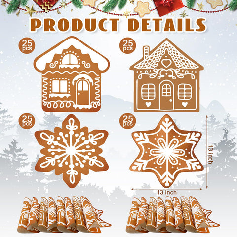 Salvamantel Honeydak copos de nieve: toque elegante para la cena.