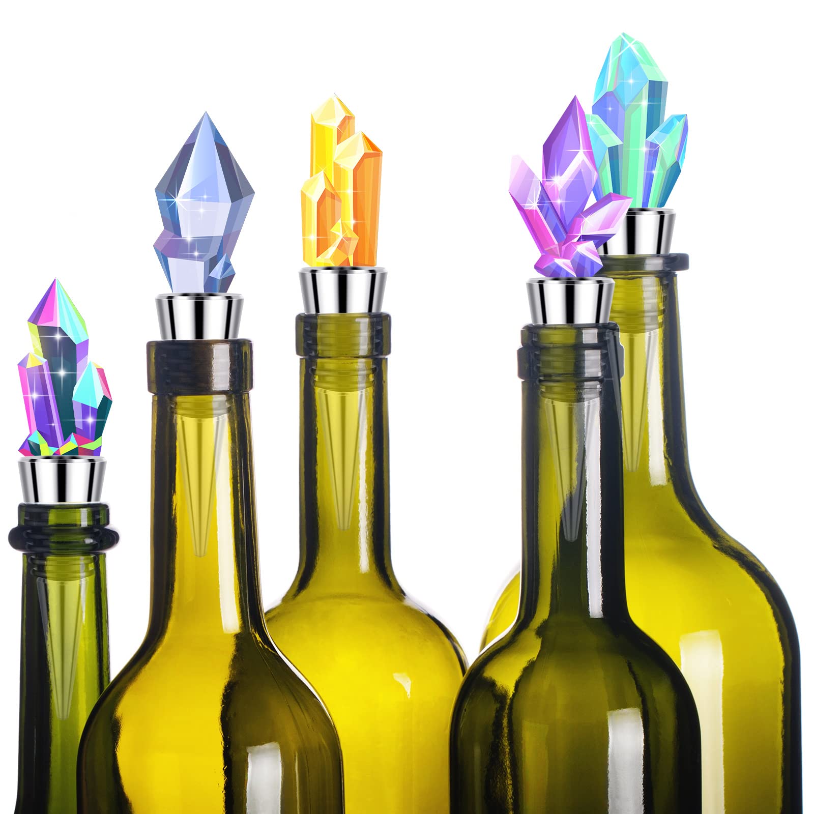 Honeydak tapon-botella-metal-cromo-uso-bar-y-fiesta, ideal para eventos y reuniones