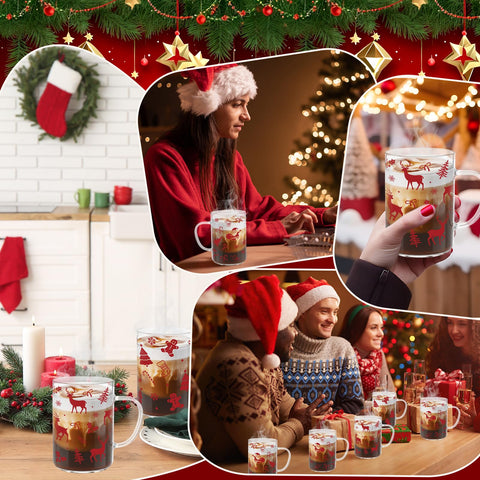 Taza Honeydak con calcetín navideño, aporta ambiente acogedor.