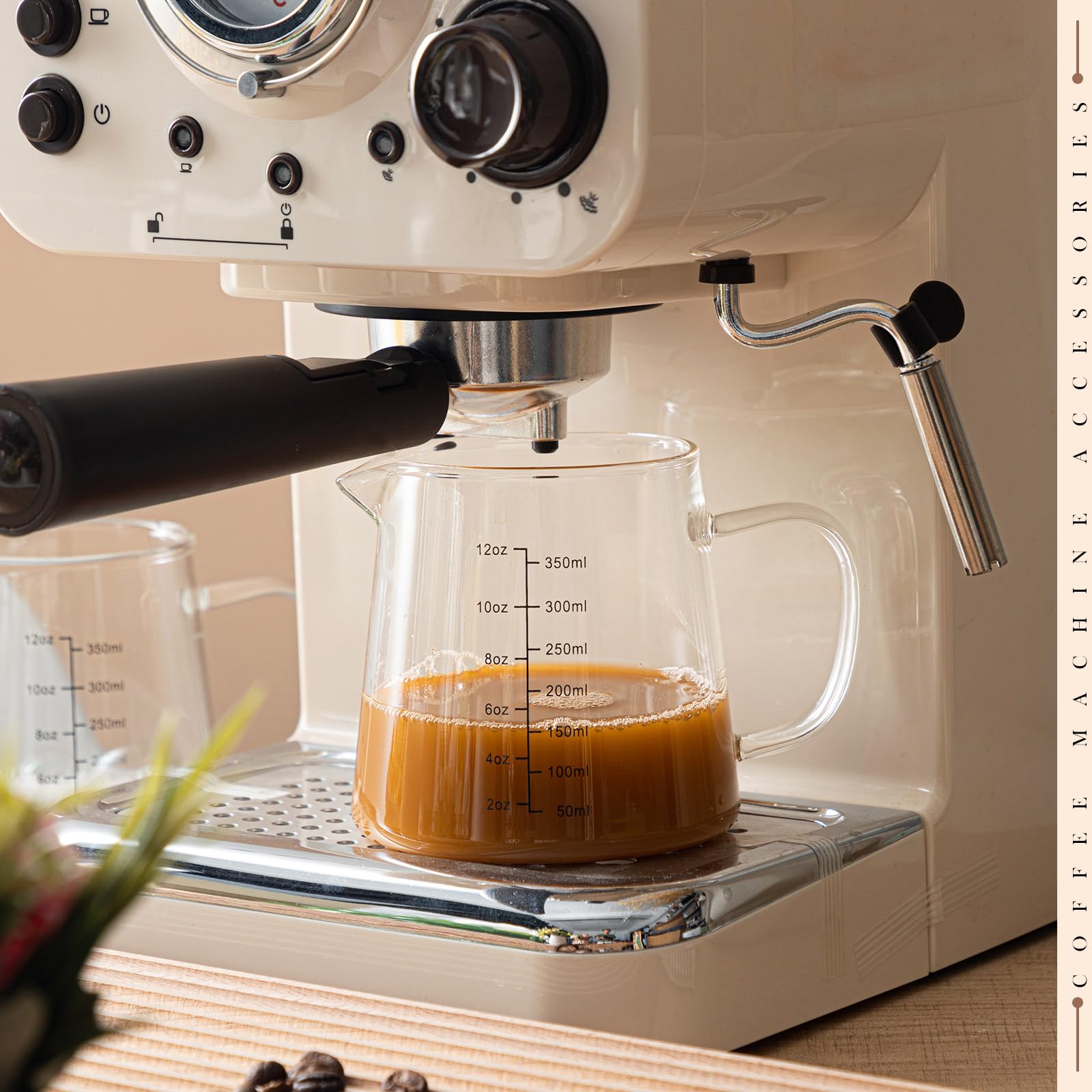 Honeydak tazas espresso para capuchino y bebidas con leche
