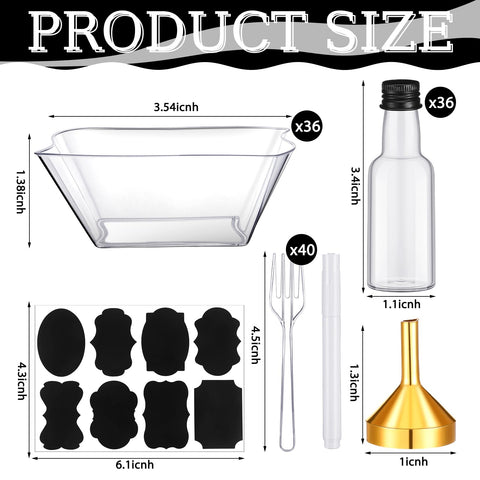 Honeydak tenedores desechables de plástico para servir aperitivos con estilo.