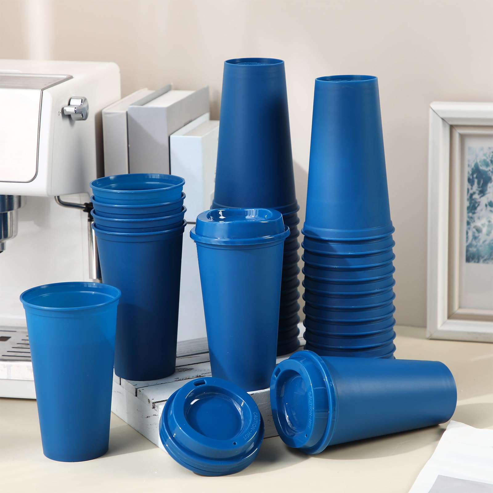 Vasos Honeydak aptos para lavavajillas para limpieza rápida y sencilla