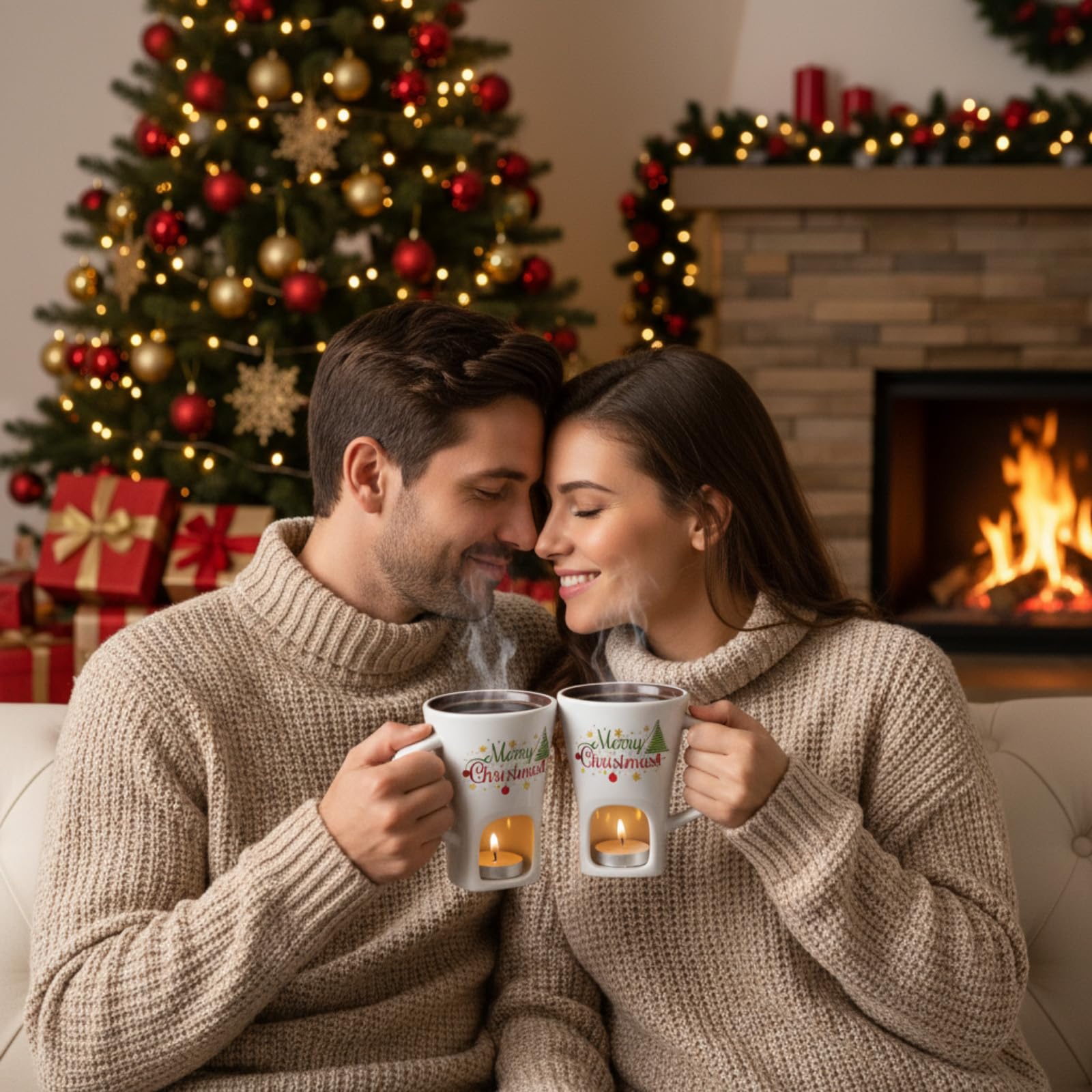Velas Honeydak para mantener caliente el fondue durante la merienda.