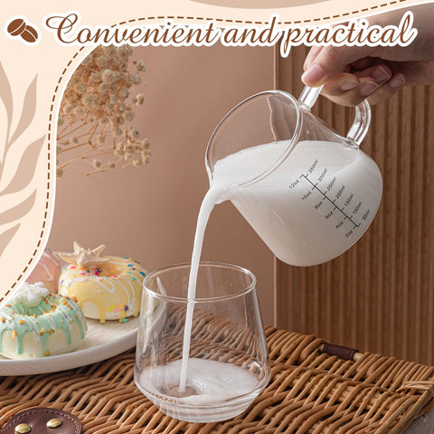 Honeydak vidrio transparente para observar crema y proporciones
