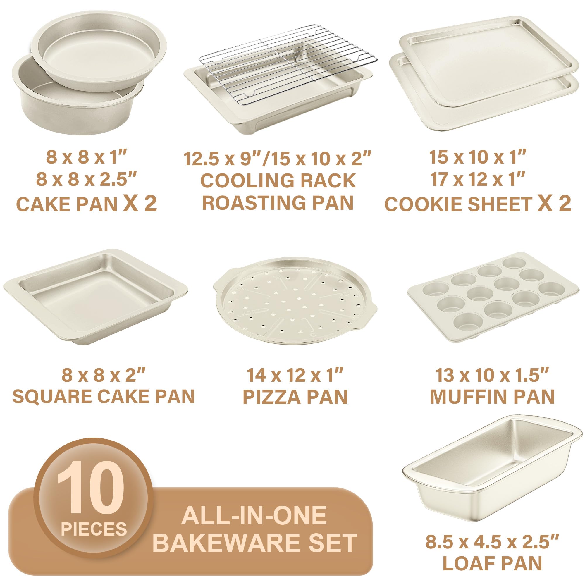 Diseño apilable de HONGBAKE para ahorrar espacio en la cocina.