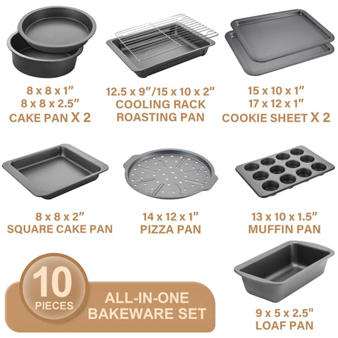 Bandeja para enrollados de HONGBAKE, ideal para pasteles enrollados y horneado uniforme.