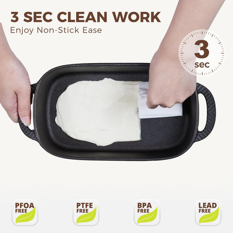 HONGBAKE Everline, compatible con horno, estufa e inducción para versatilidad.