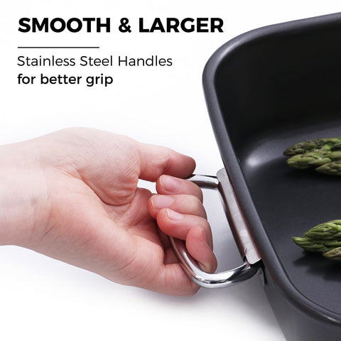 HONGBAKE manijas acero inoxidable ergonómicas: agarre firme y seguro.