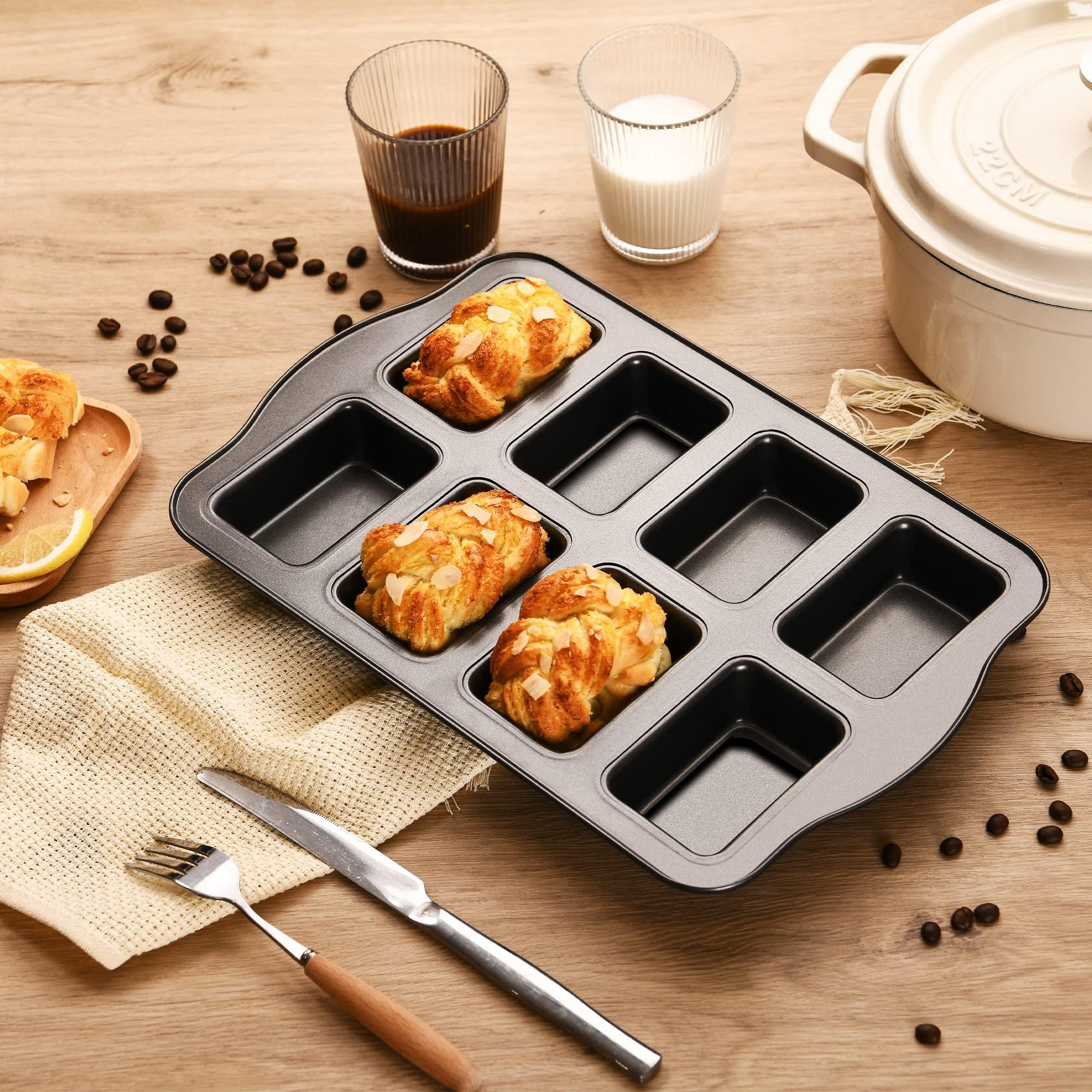 Apto para hornear hasta 450°F con HONGBAKE.