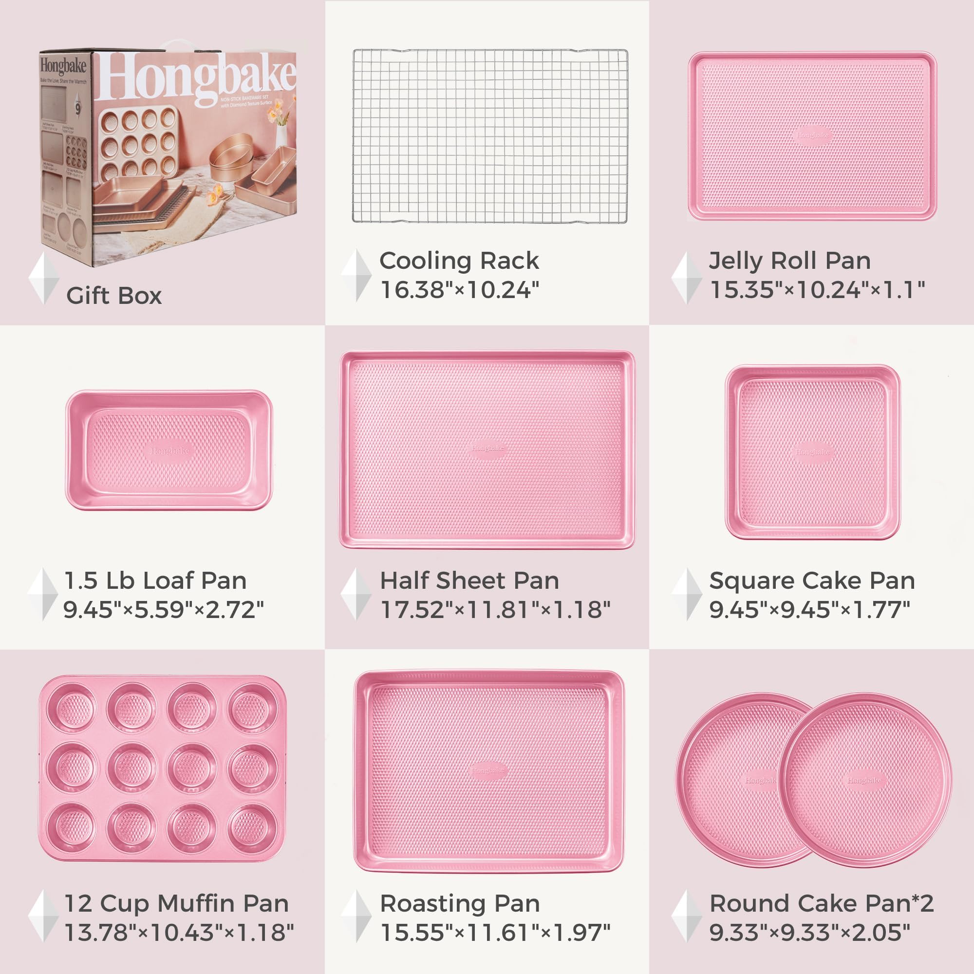 HONGBAKE: molde para muffins para porciones consistentes en desayunos.