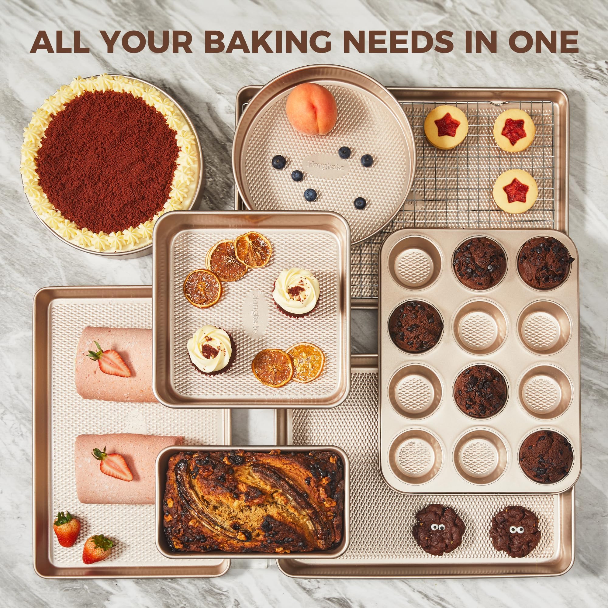Molde redondo HONGBAKE para pasteles