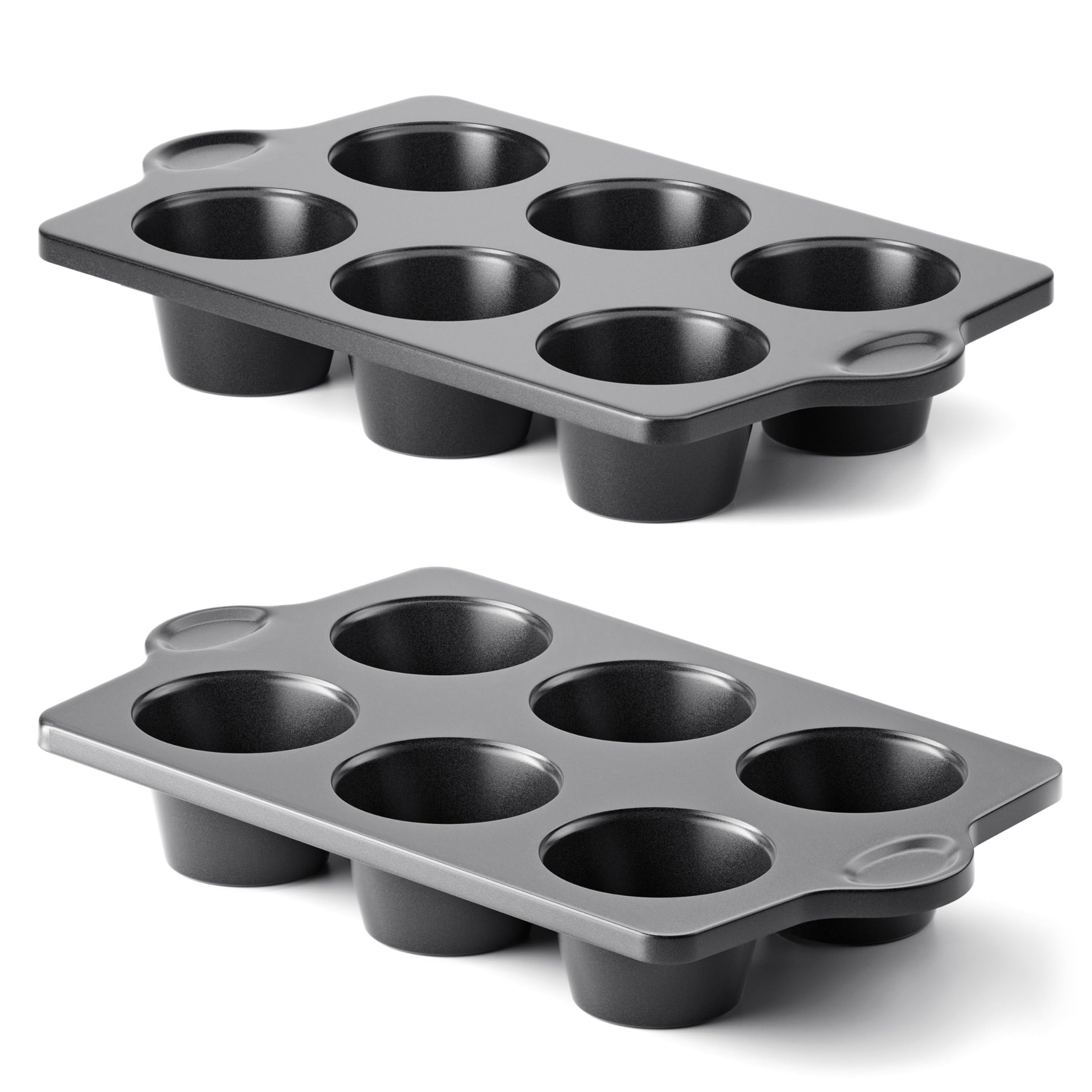 Bandeja HONGBAKE para muffins jumbo, desmolde suave y porciones uniformes.