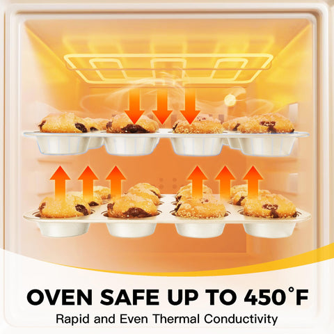 Resiste hasta 450°F para horneados intensos.