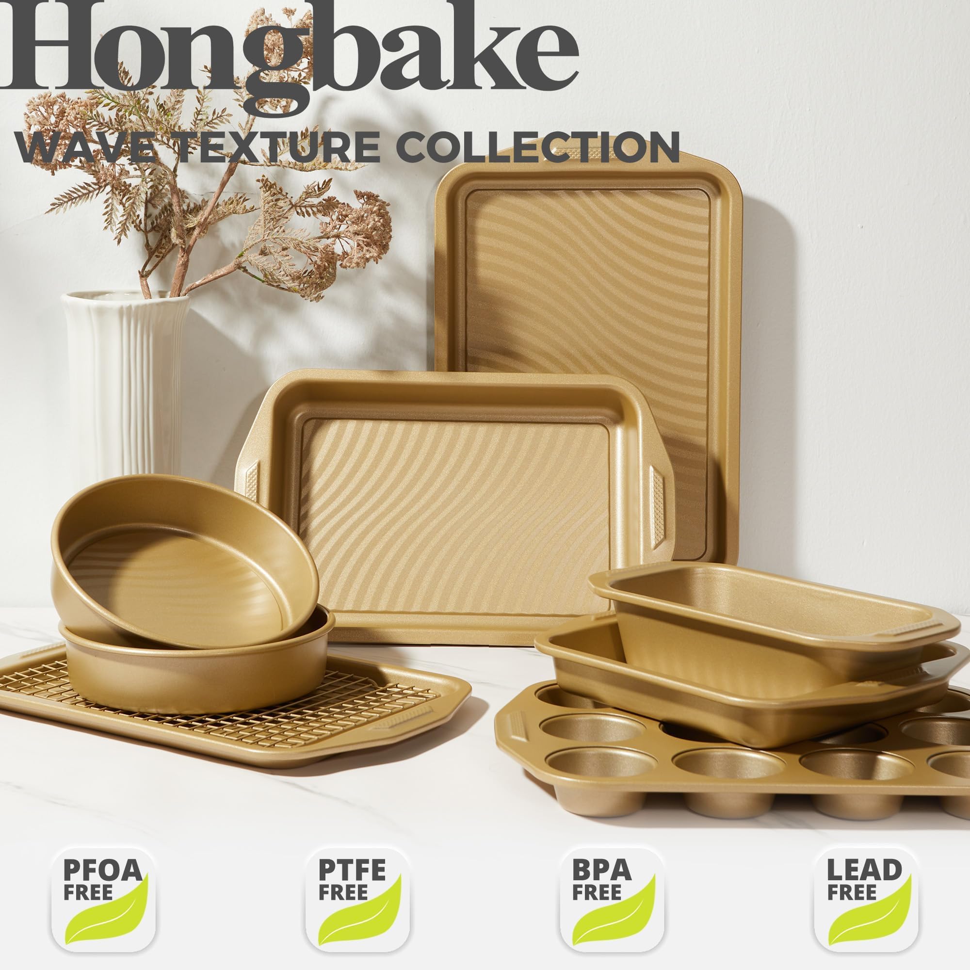 HONGBAKE usos versátiles para galletas, panes y postres en casa.