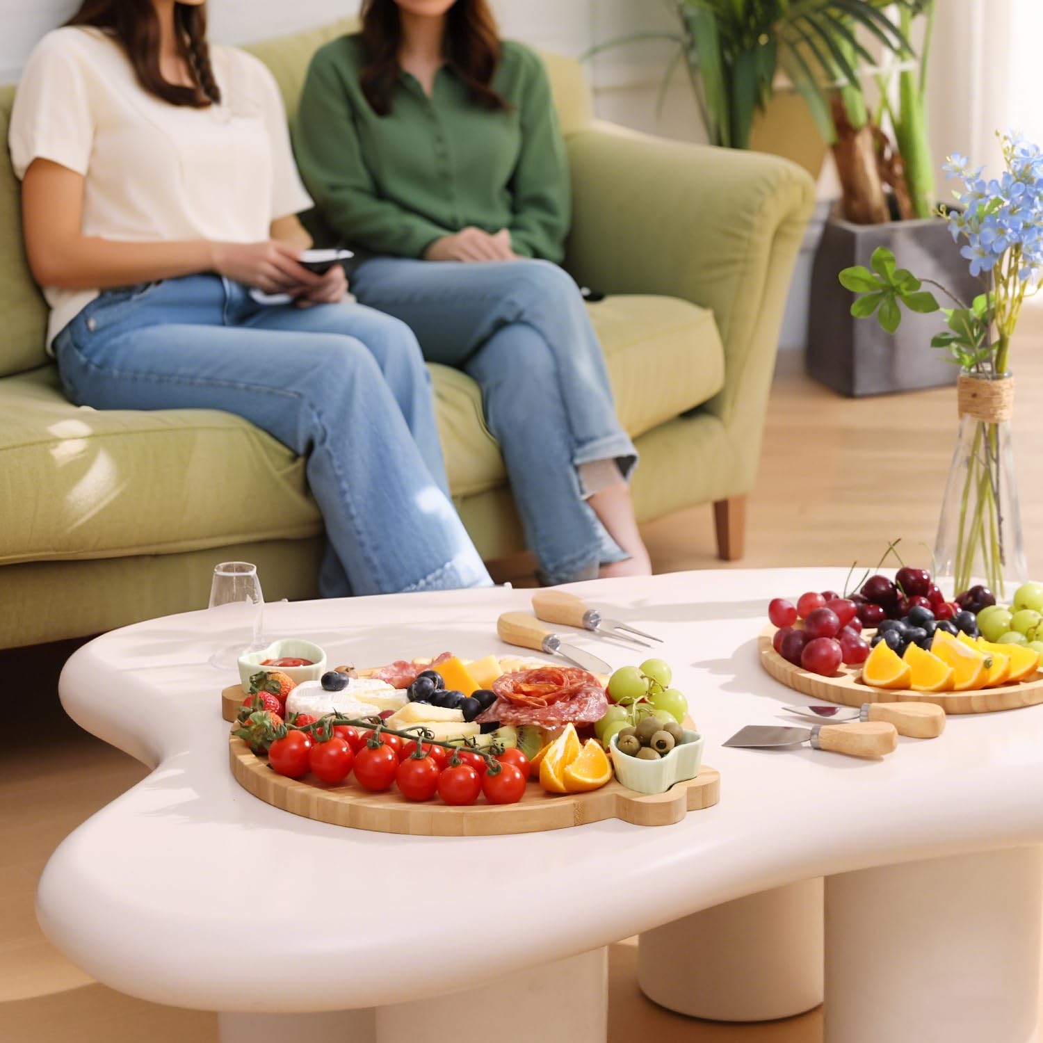 Presentación de aperitivos con estilo de Hongsane para cualquier mesa.