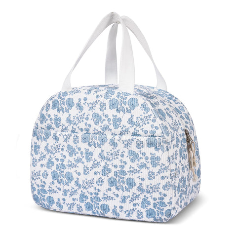 Honitty bolsa de almuerzo acolchada para mujer, frontal, gran capacidad para comida y bebidas.
