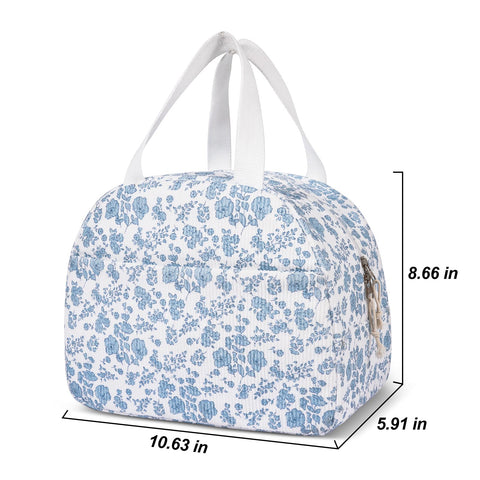 Honitty bolsa de almuerzo acolchada superior, cierre suave para transporte cómodo.