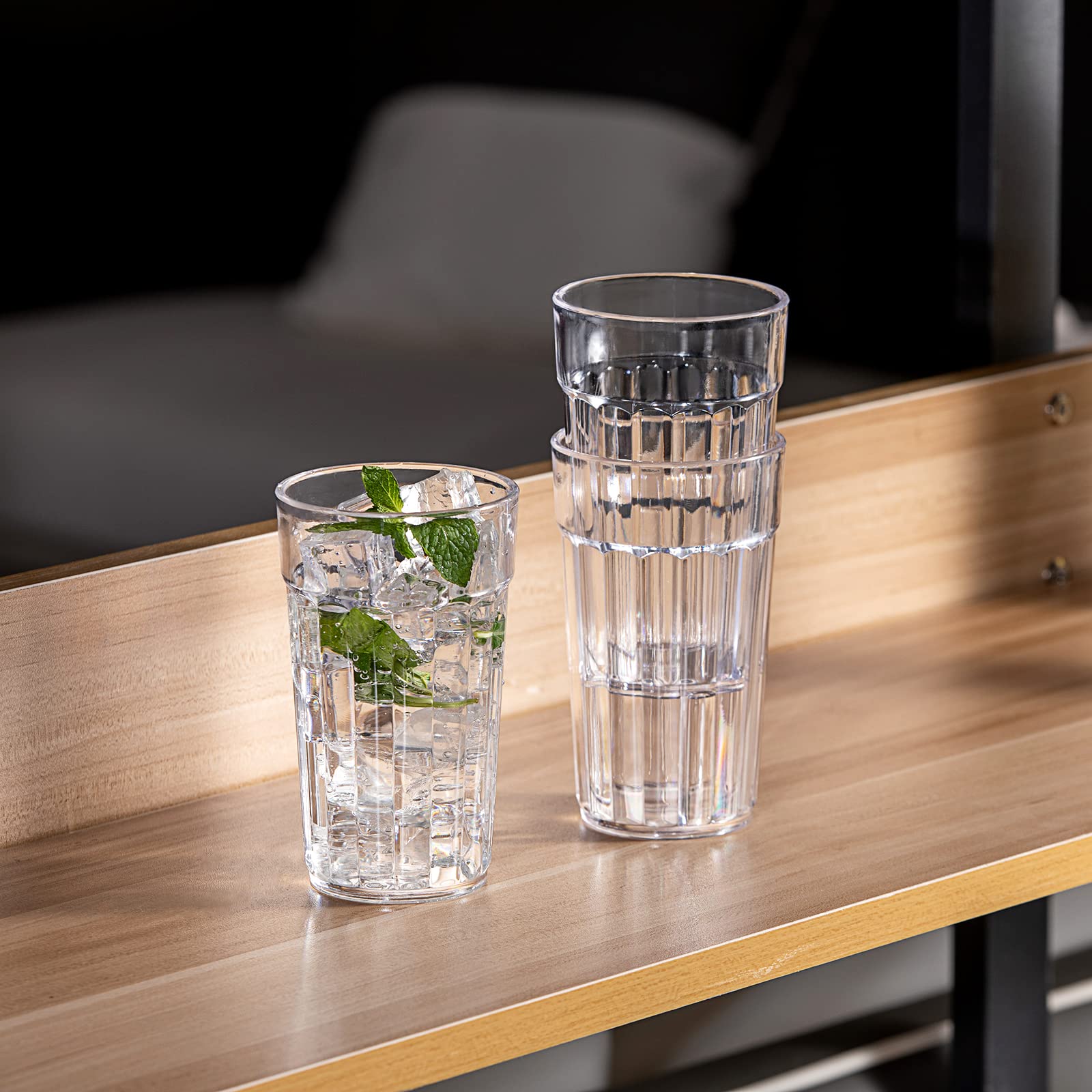 Vaso Honla 10 oz duraderos, no se rompen fácilmente, ideales para meriendas.
