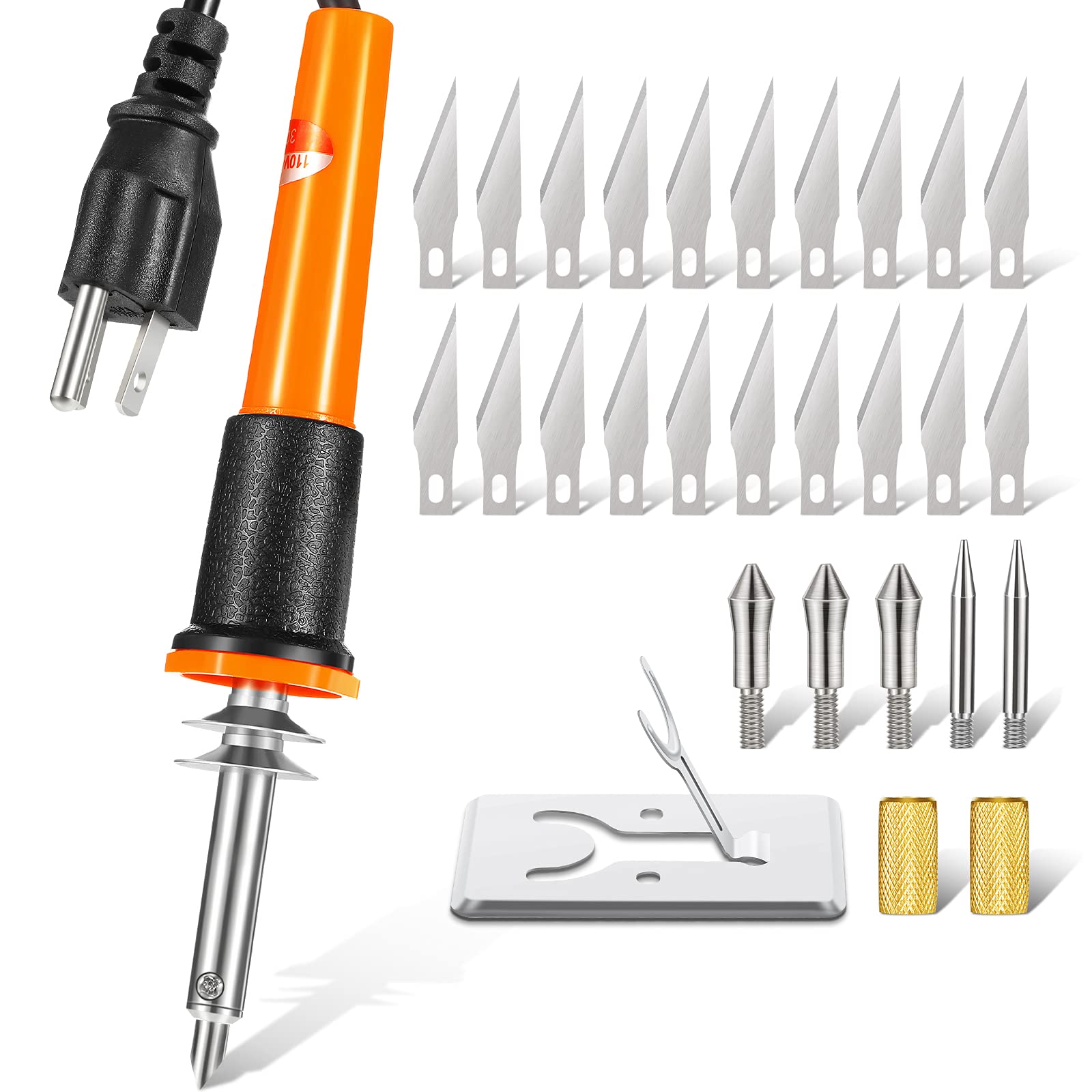 Honoson cuchillo caliente electrico en mano para cortes precisos y controlables.