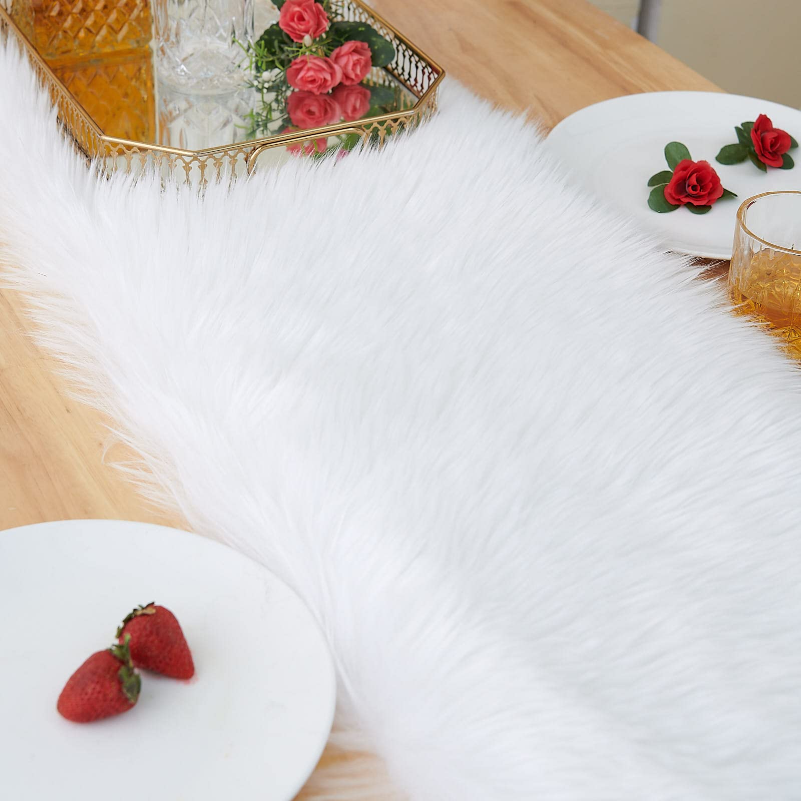 HonSerm uso diario en mesa y tocadores: decoración suave y duradera