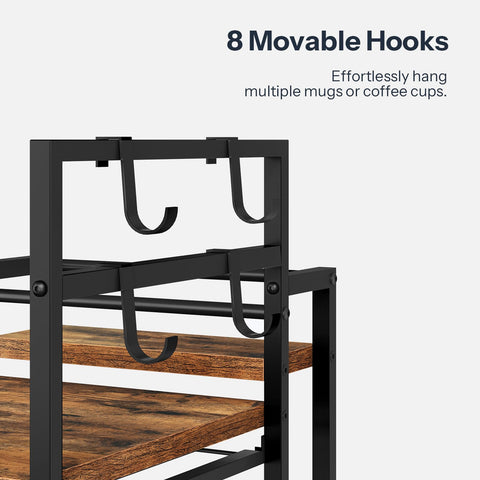 Hoobro ganchos para tazas, acceso rápido.