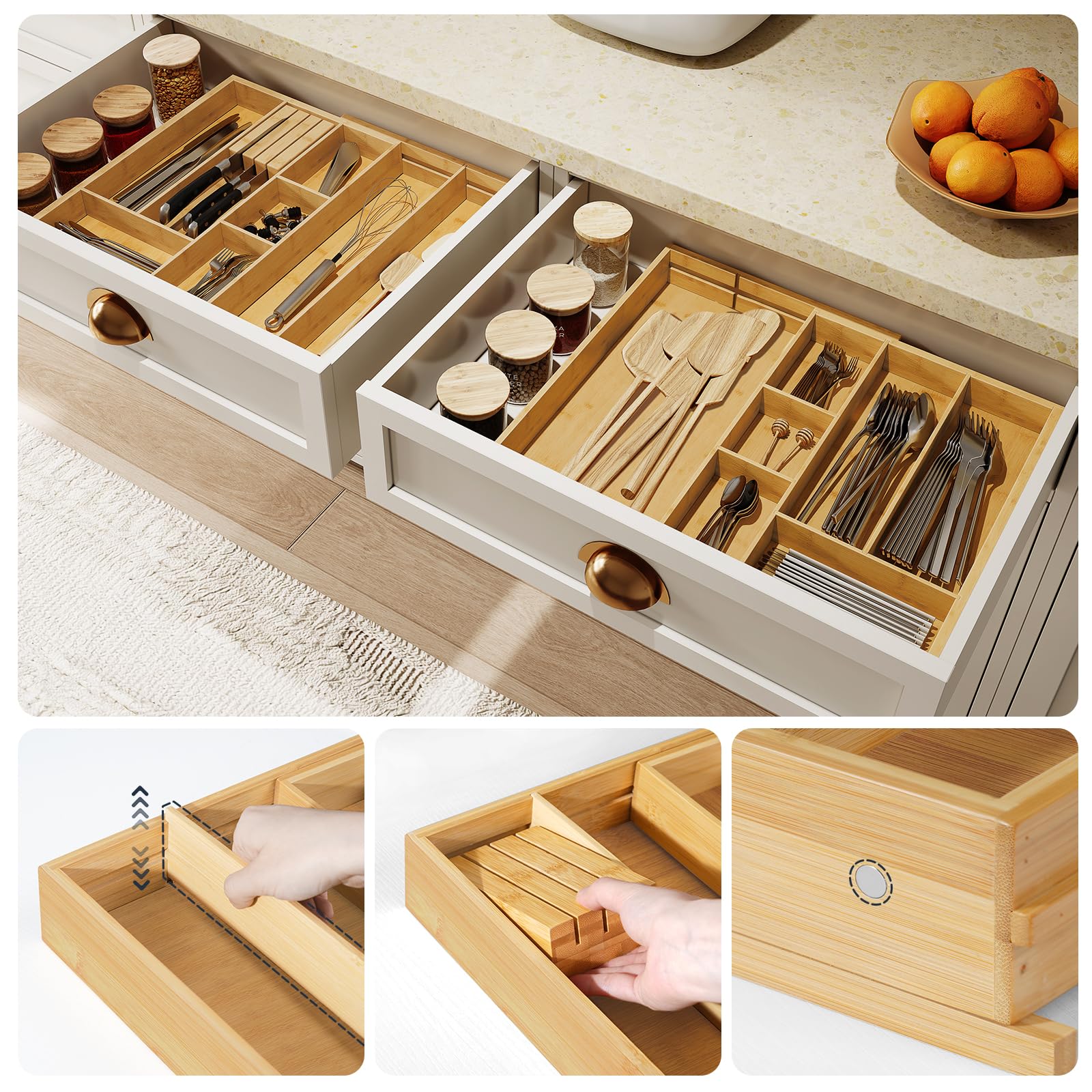 HOOBRO diseño todo en uno para utensilios, joyería y papelería