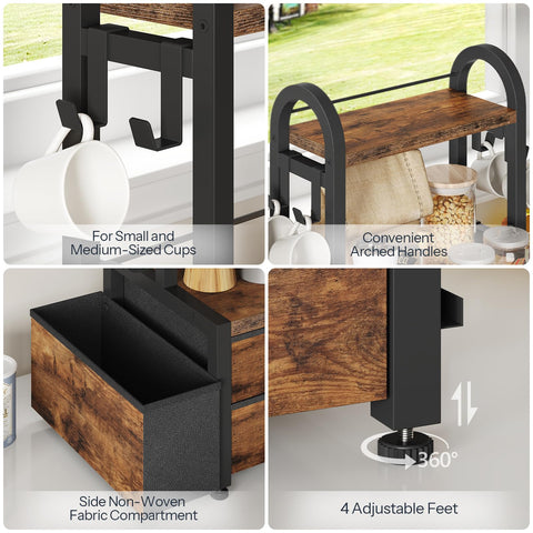 Hoobro estructura de metal y madera: durabilidad para uso diario.