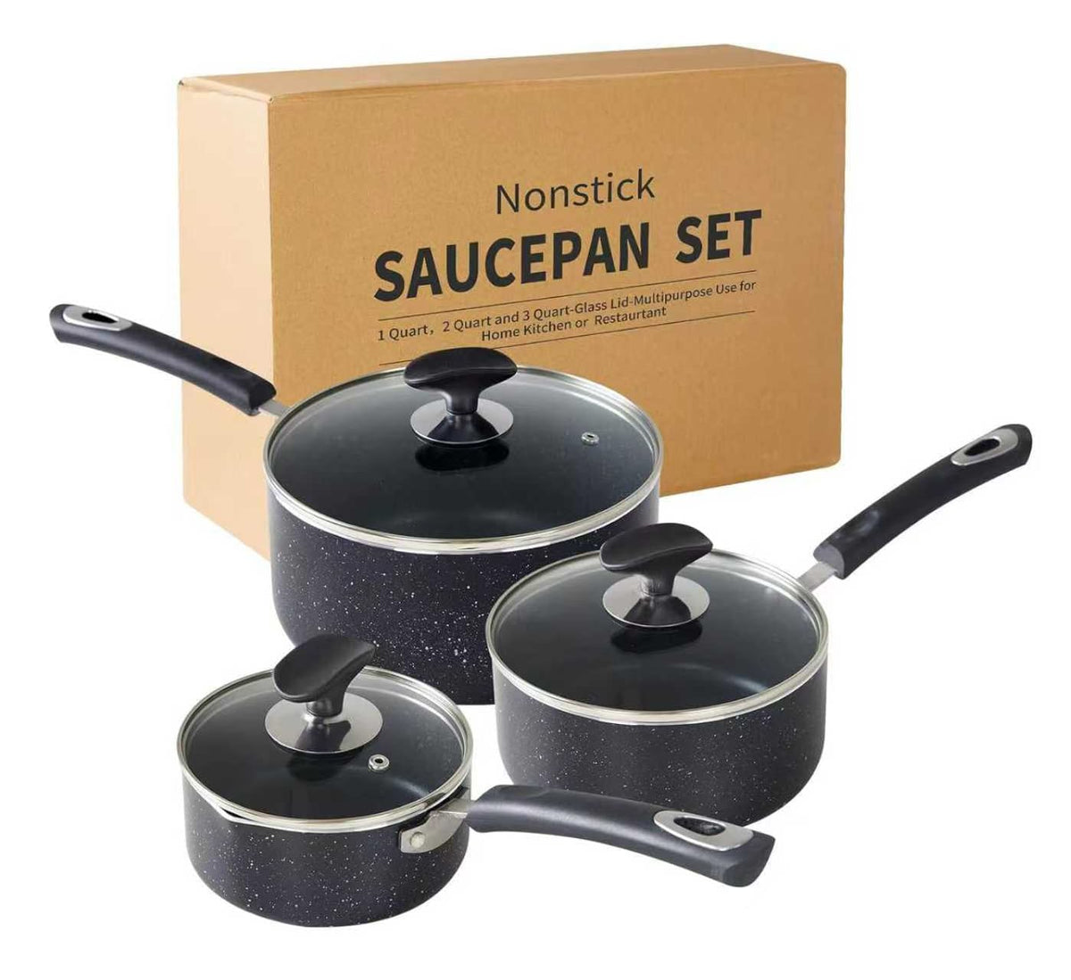 Sartén HooJay antiadherente 1qt para cocinar sin esfuerzo