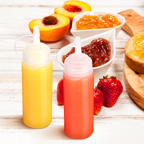 Botella Hoolerry para ketchup con cierre hermético.