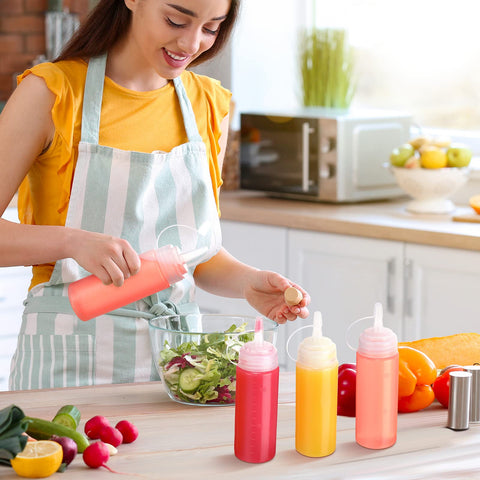 Botella Hoolerry para mostaza, uso versátil en cocina.