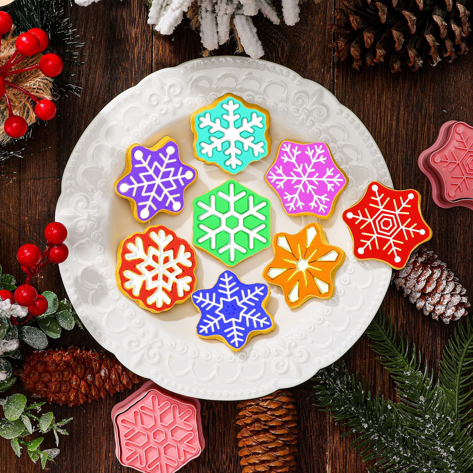 Cortadores Hoolerry para masa, fondant y pan dulce.