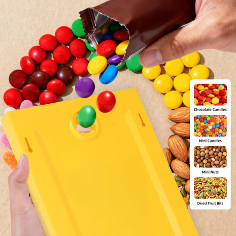 HOOMESUN dispensador de dulces primer plano, acceso rápido a snacks