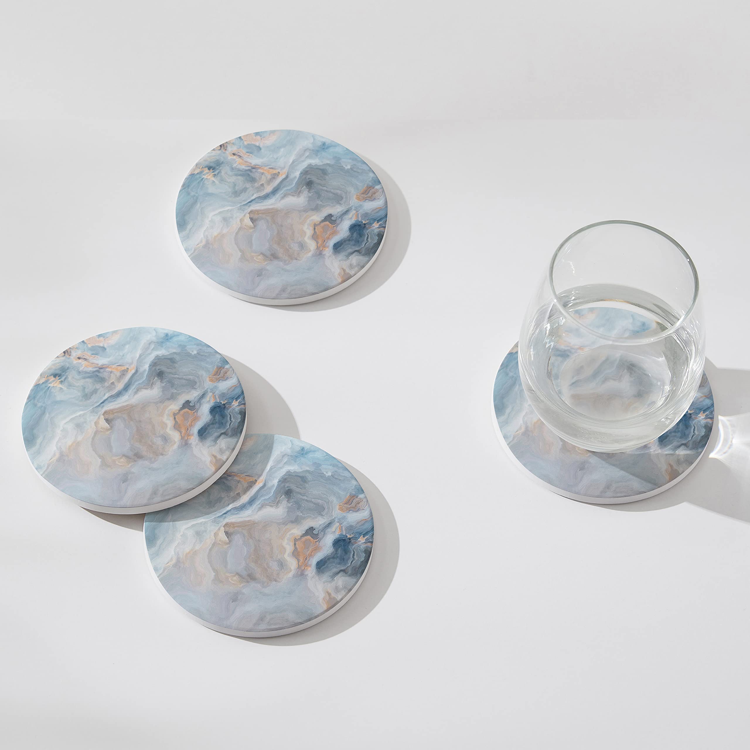 Posavasos absorbentes de ceramica Hoomey absorbentes para mesa limpia