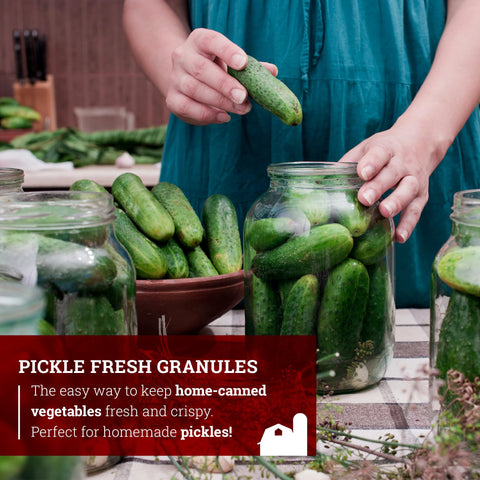 Hoosier Hill Farm Pickle Fresh, pepinillos para conservas crujientes.