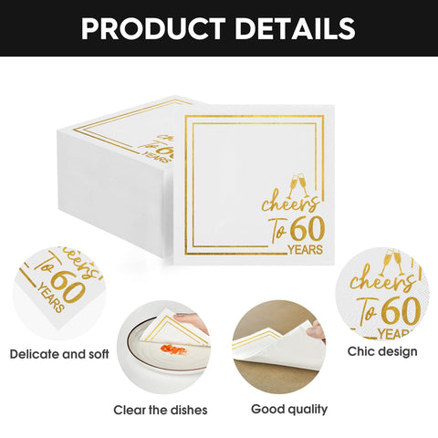Horaldaily crea ambiente festivo para aniversarios con servilletas de mesa brillantes
