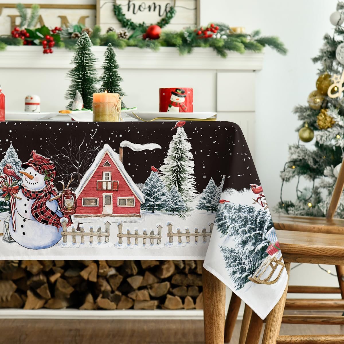 Mantel Horaldaily, patrones vibrantes para comedor diario y fiestas.