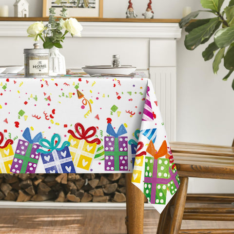 Mantel Horaldaily tamaño 60x84, perfecto para mesas grandes.