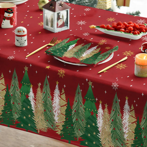 Horaldaily mantel Navidad cena festiva 60x120 protege la mesa
