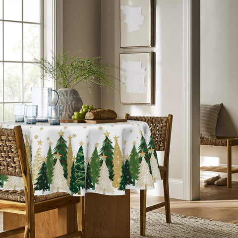 Mantel Horaldaily blanco lavable para limpieza rápida tras comidas