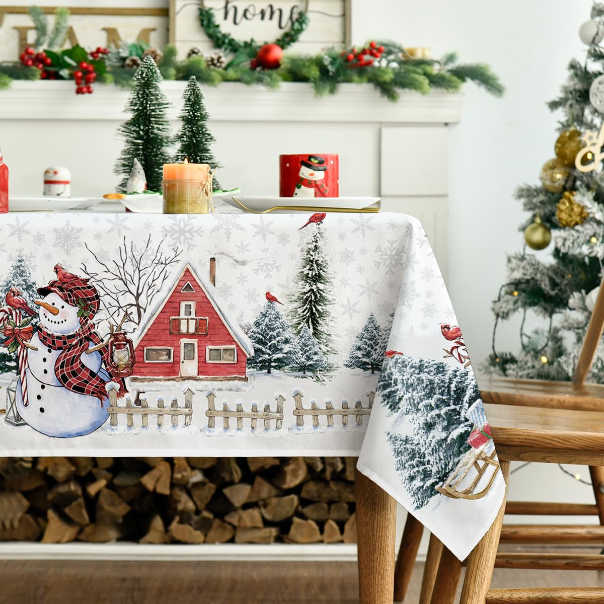 Horaldaily mantel: diseño vibrante para realzar la mesa.