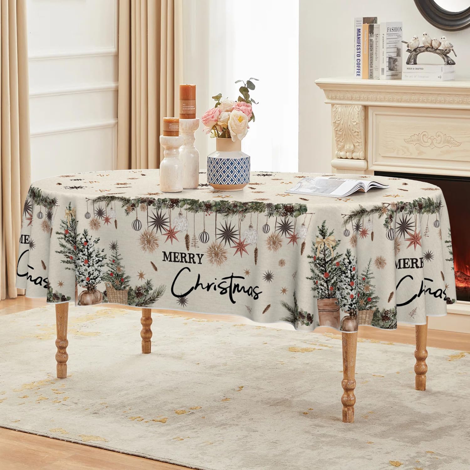 Horaldaily mantel protege la superficie de la mesa durante comidas