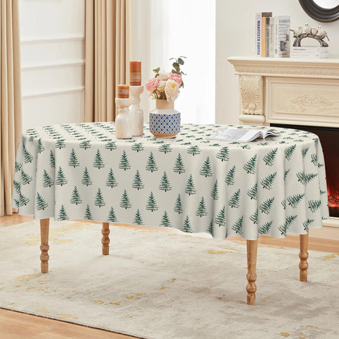 Mantel Horaldaily ovalado 60×84 para mesa, ideal para cenas