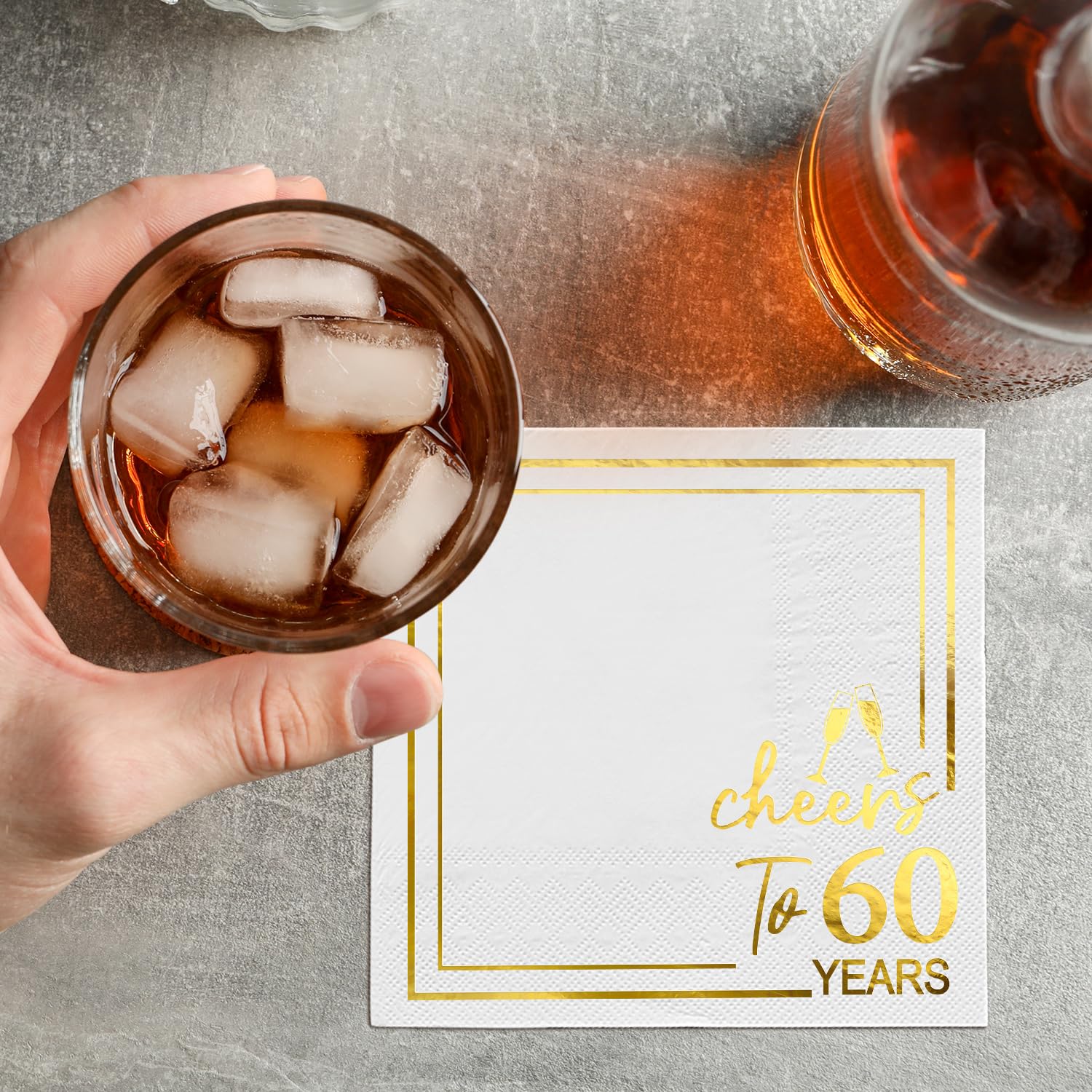 Horaldaily servilletas 2-ply, blanco, tamaño 5x5, secado rápido y suave