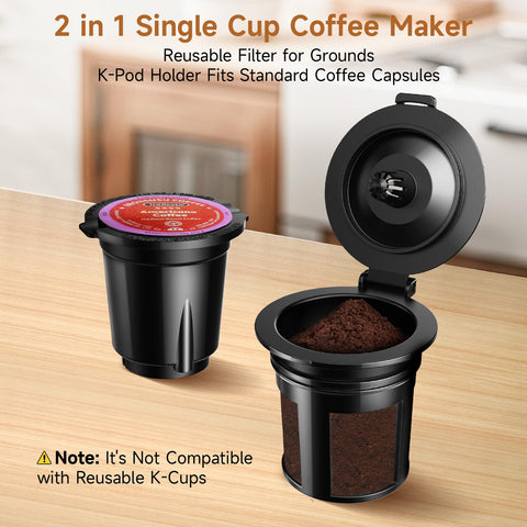 Horavie cafetera, tanque de agua con ventana para ver nivel fácilmente.