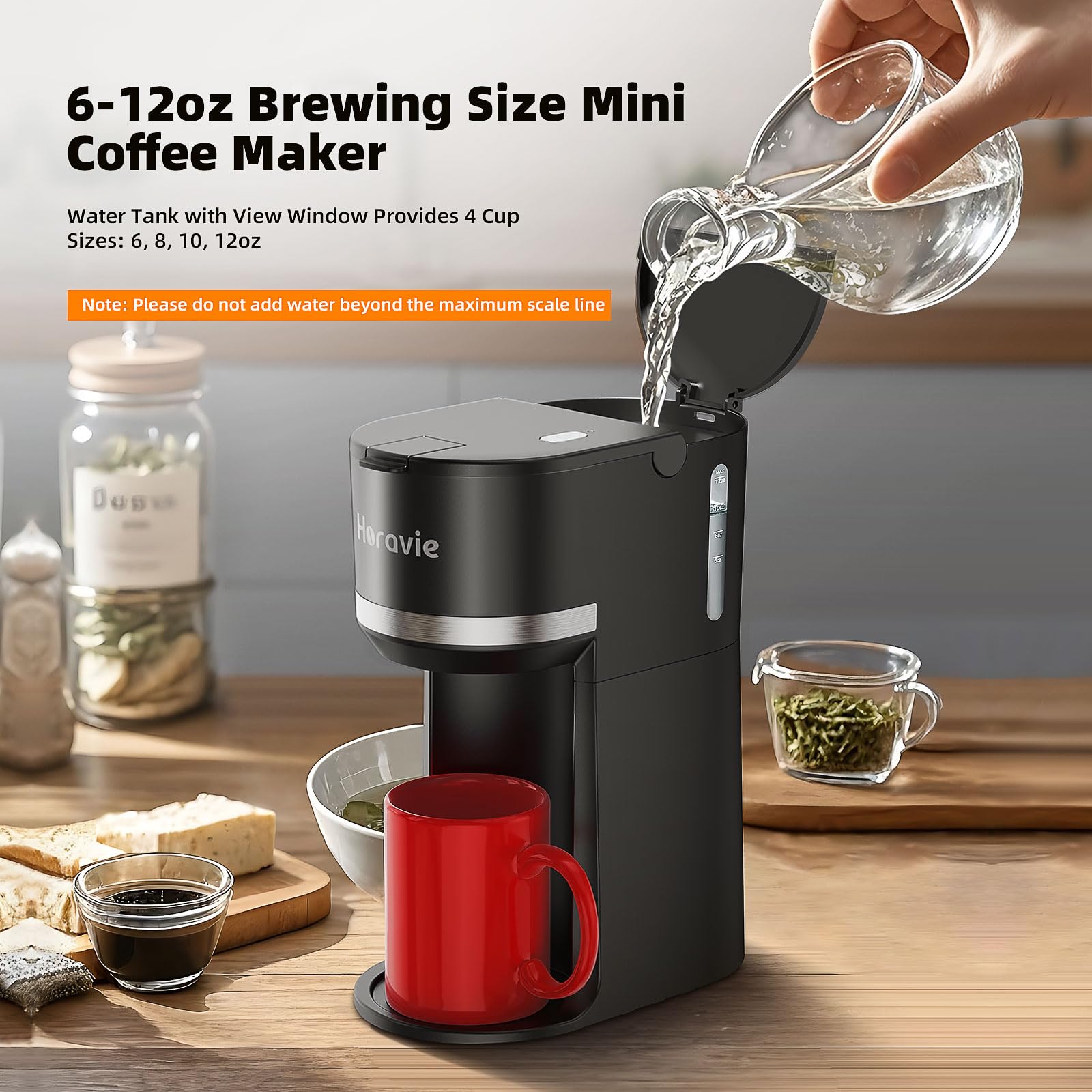 Horavie Mini diseño compacto y ligero para casa u oficina